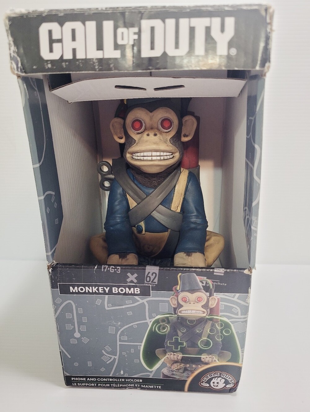 Call of Duty Monkey Bomb Cable Guy Phone Controller Holder